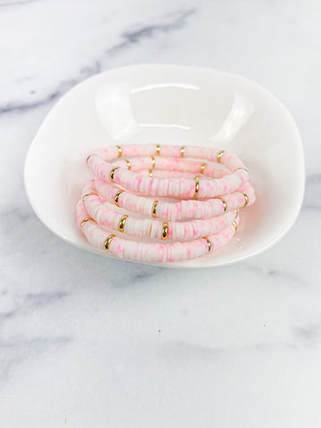 14400+ Pièces Perles pour Bracelet, Couleurs 6 mm Perles Heishi