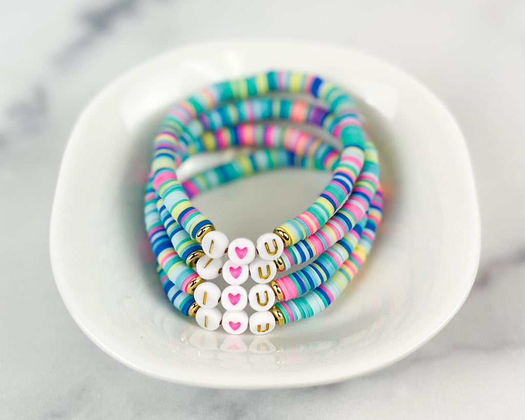 Heishi Small 6mm Color Pop Bracelet 💗 – Mod Miss Jewelry