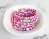 Heishi Small 6mm Color Pop Bracelet "Confetti Mix"
