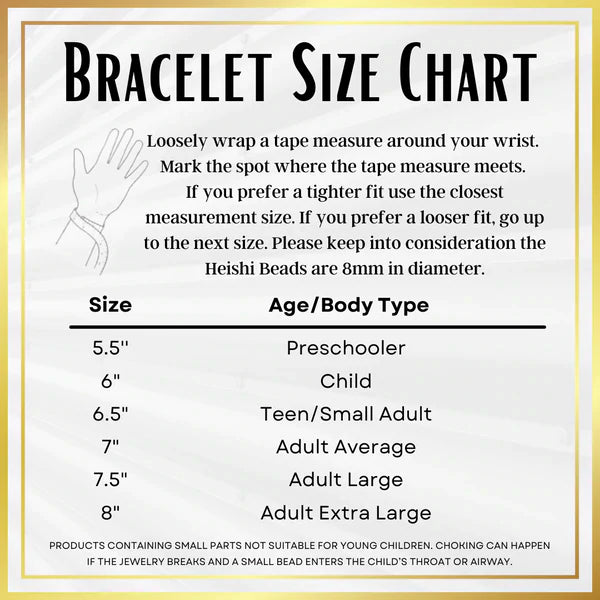 Heishi Color Pop Bracelet "Rustic Americana Gold Barrel"