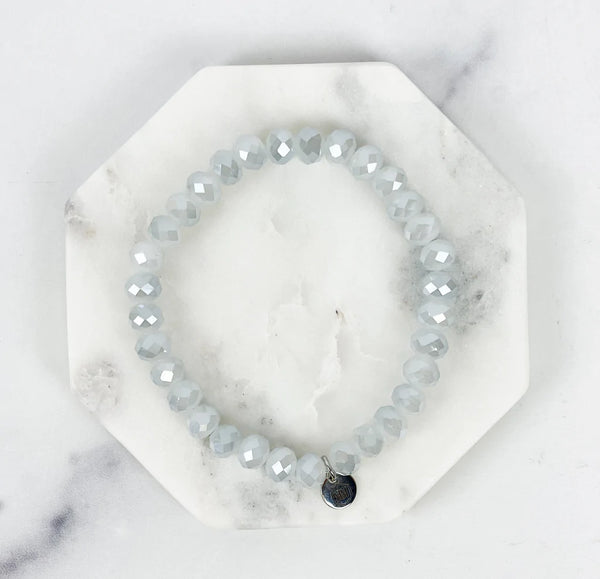 Bracelet Beaded Crystal "Custom Word"